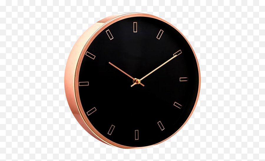 Rose Gold Clock Widget - Solid Png,Gold Clock Png