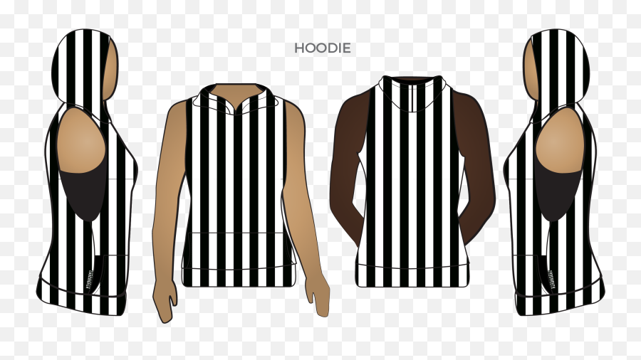 Sleeveless Hoodie - Sweater Png,White Stripes Png