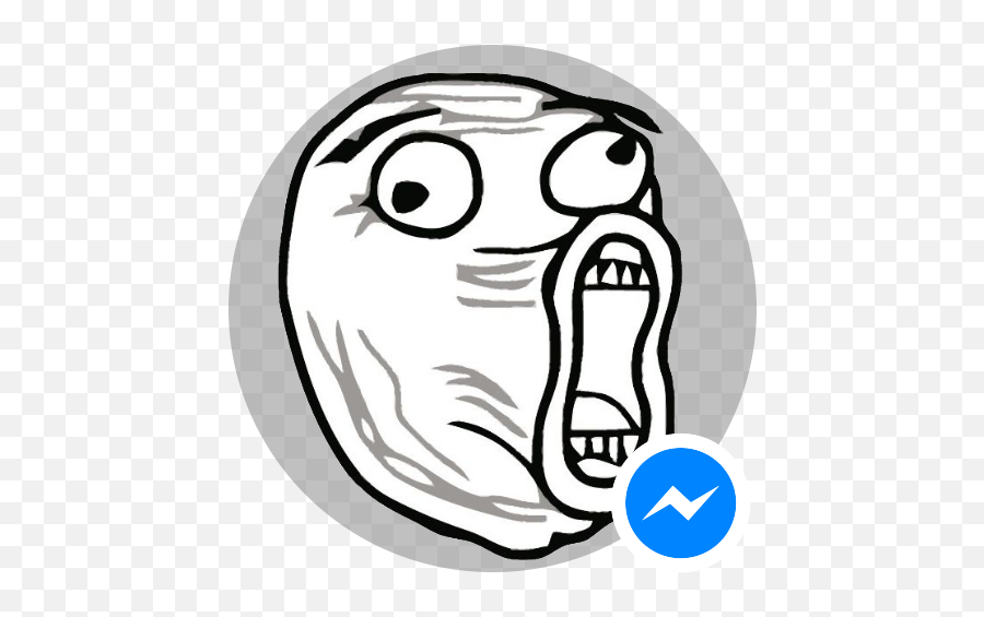 Rage Faces For Messenger - Apps On Google Play Imagenes De Troll Png,Rage Face Png