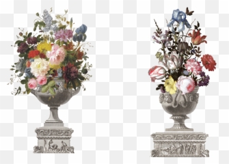 Classical Flower Vase Png Photos - Flowers In A Vase With Flowers In A Vase With Shells And Insects,Vase Png