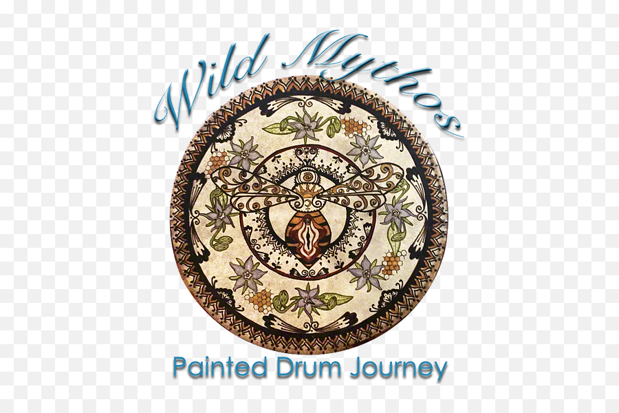 Wild Mythos Painted Drums Gallery - Painted Shamanic Drums Png,Shapeshifter Icon