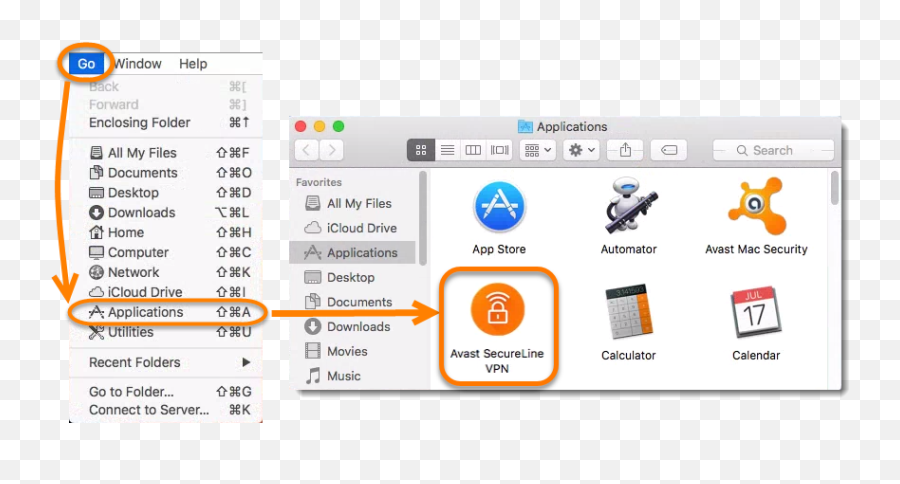 How To Remove Avast From Mac - Unugtp Delete Avast Mac Png,Disable Avast Secureline Icon