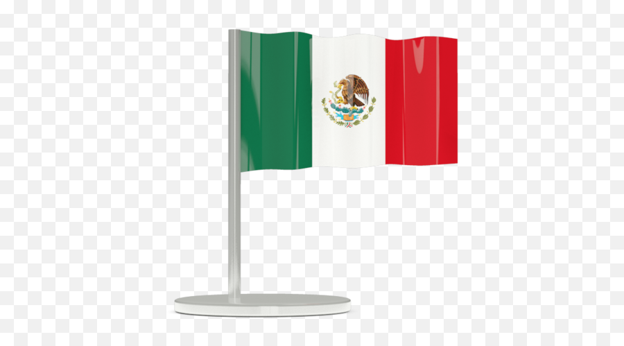 Flag Pin - Italy Flag With Pole Png,Mexican Flag Transparent