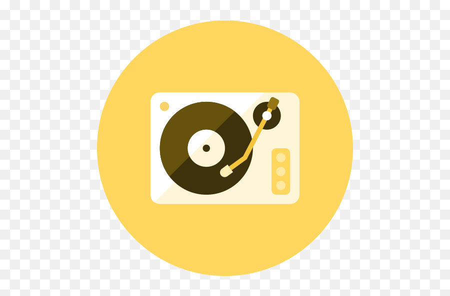 Record Player Free Icon - Iconiconscom Record Player Circle Icon Png,Vinyl Record Icon