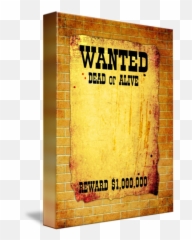 Wanted Poster By Stasys Eidiejus - Poster png