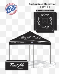 Trust Me Vodka E - Z Up Tent Canopy png