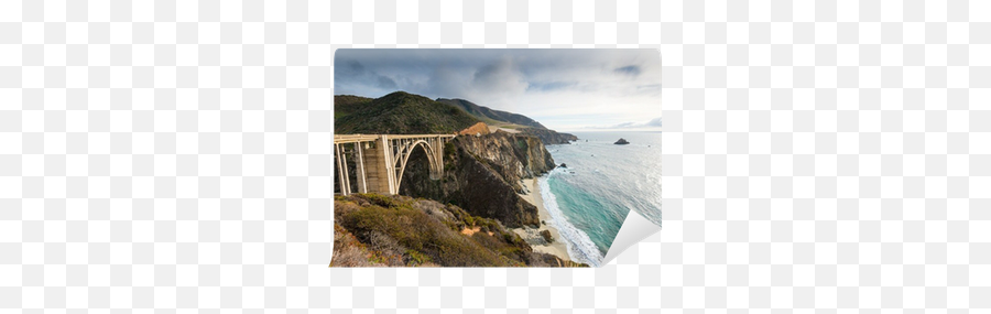 Wall Mural The Historic Bixby Bridge Pacific Coast Highway Png Icon