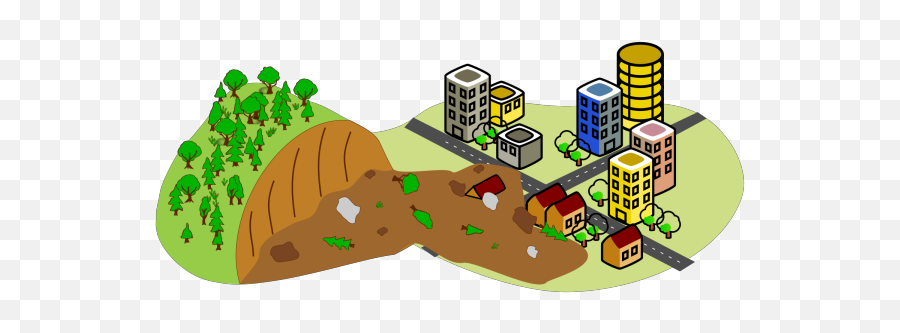 City Hall Brown Png Svg Clip Art For Web - Download Clip,Landslide Icon