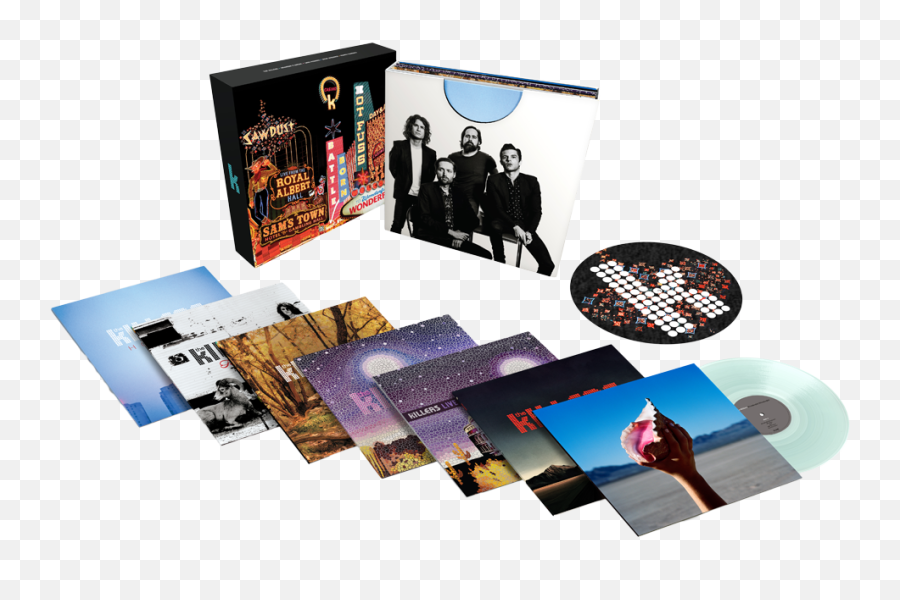 The Killers Lp Box Set U2013 Ltd Ed Clear Vinyl Edition - Killers Vinyl Box Set Png,Transparent Box