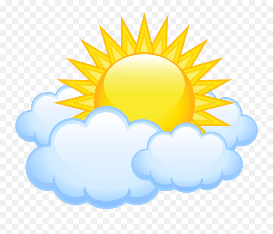 Cloud Jpg Free Stock Png Files - Sun And Clouds Png,Cloud Emoji Png