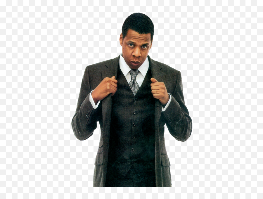 Jay Z In Suit Transparent Png Image - Jay Z Photoshoot Suit,Jay Z Png