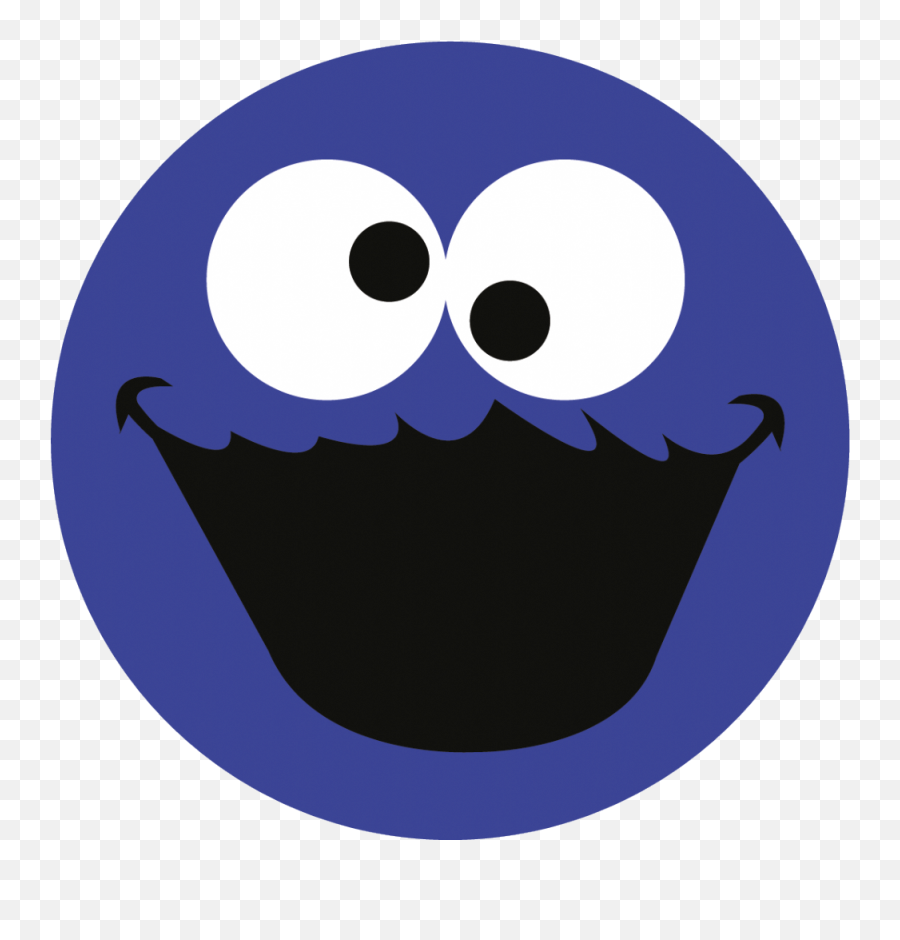 Cookie Monster Inspired Coaster - Clip Art Png,Cookie Monster Png