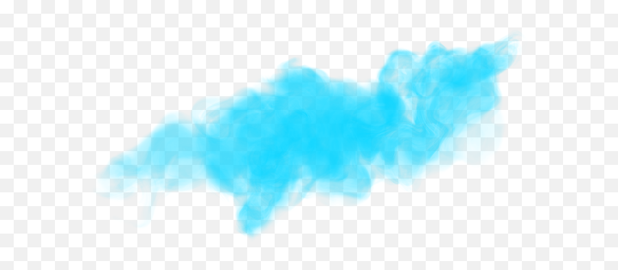blue smoke effect png