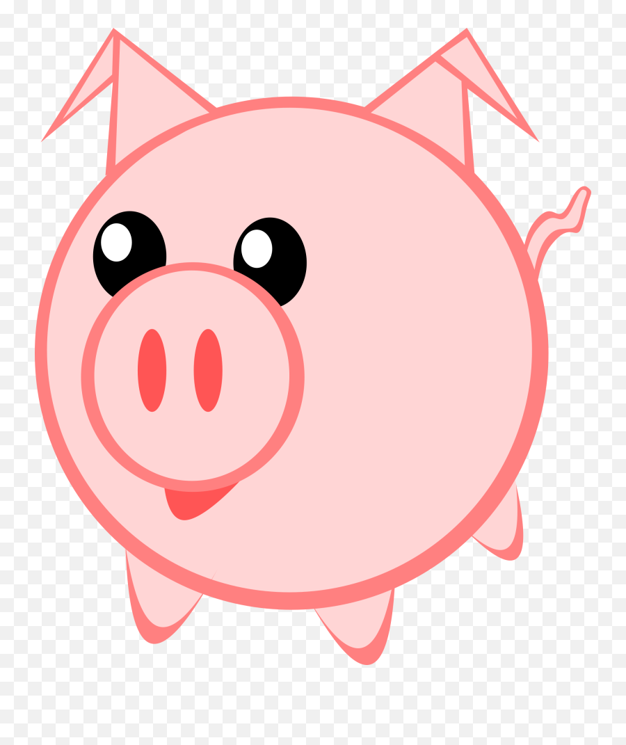 Pig Clipart Transparent Background - Caricatura Imágenes De Cerditos Png,Pig Transparent