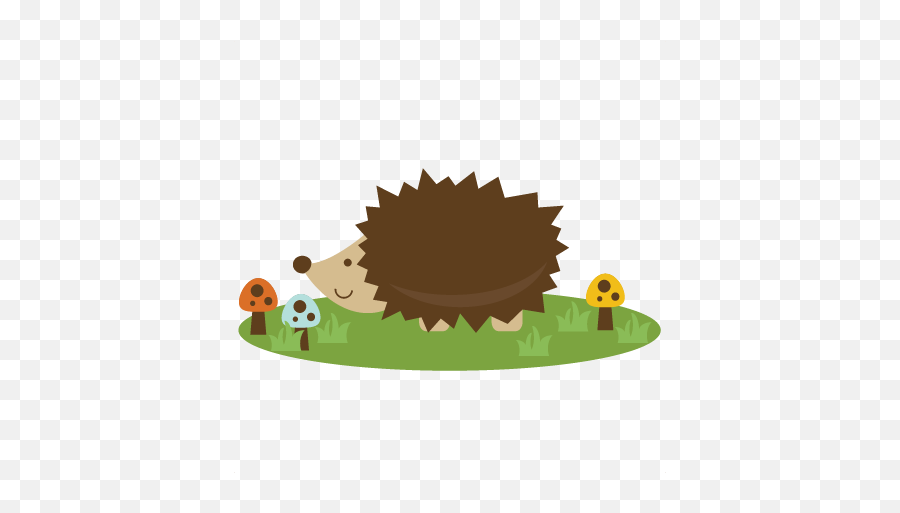 Baby Hedgehog Transparent Png Clipart - Hedgehog Woodland Clipart Png Transparent,Hedgehog Transparent Background