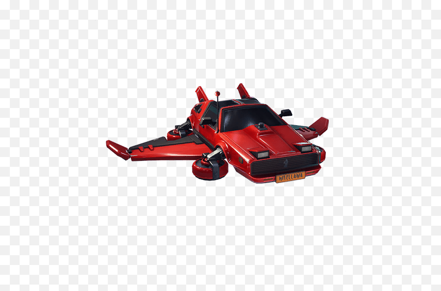 Fortnite Flying Png Image - Hot Rod Glider Fortnite,Flying Car Png