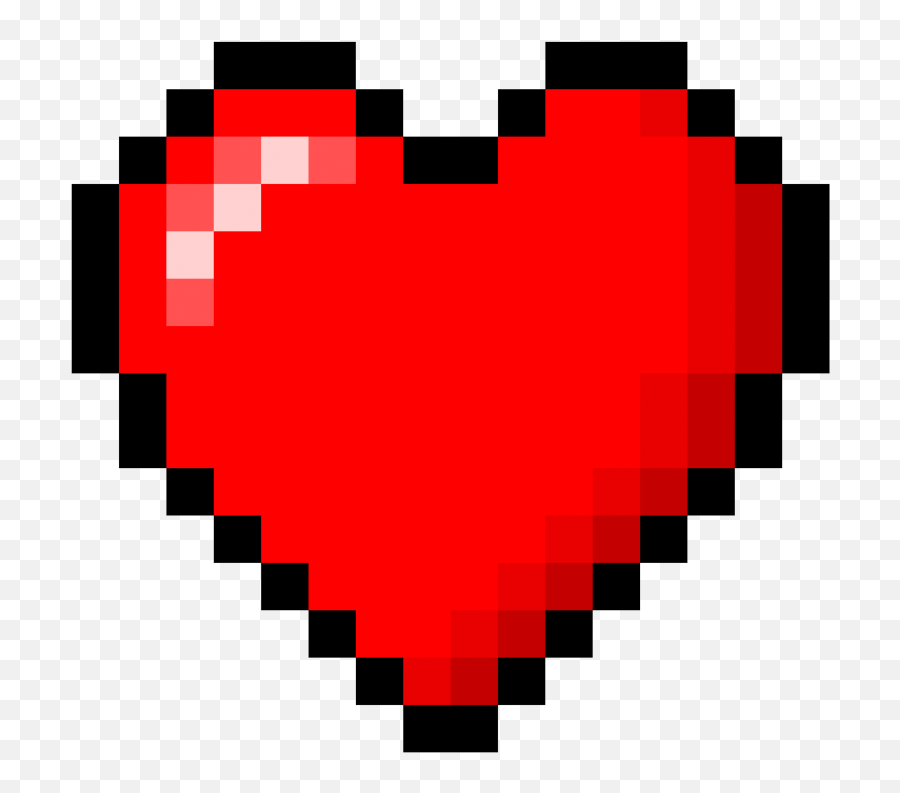 Heart Pixel Transparent Png Clipart - 8bit Heart Png,Pixel Heart Transparent