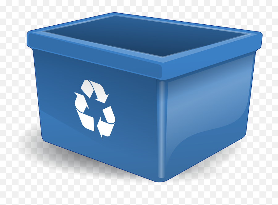 Recycling Container Bin - Free Vector Graphic On Pixabay Recycle Bin Clipart Png,Trash Bin Png