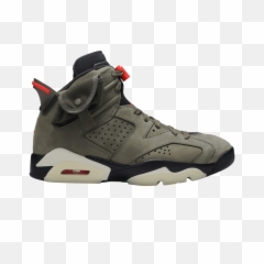 Travis Scott X Air Jordan 6 Retro - Travis Scott Jordan 6 Retro Png,Travis Scott Png