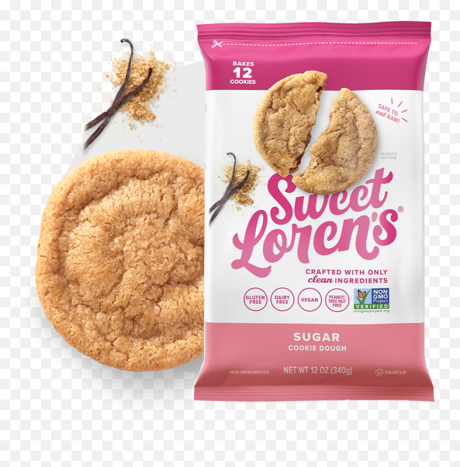 Sugar - Sweet Lorens Cookie Dough Png,Cookie Transparent