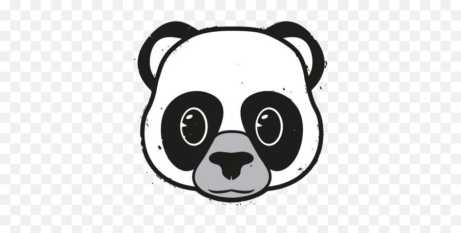 Emoji U2013 The Official Brand Inked - Panda Face Cartoon Png,Panda Emoji Png