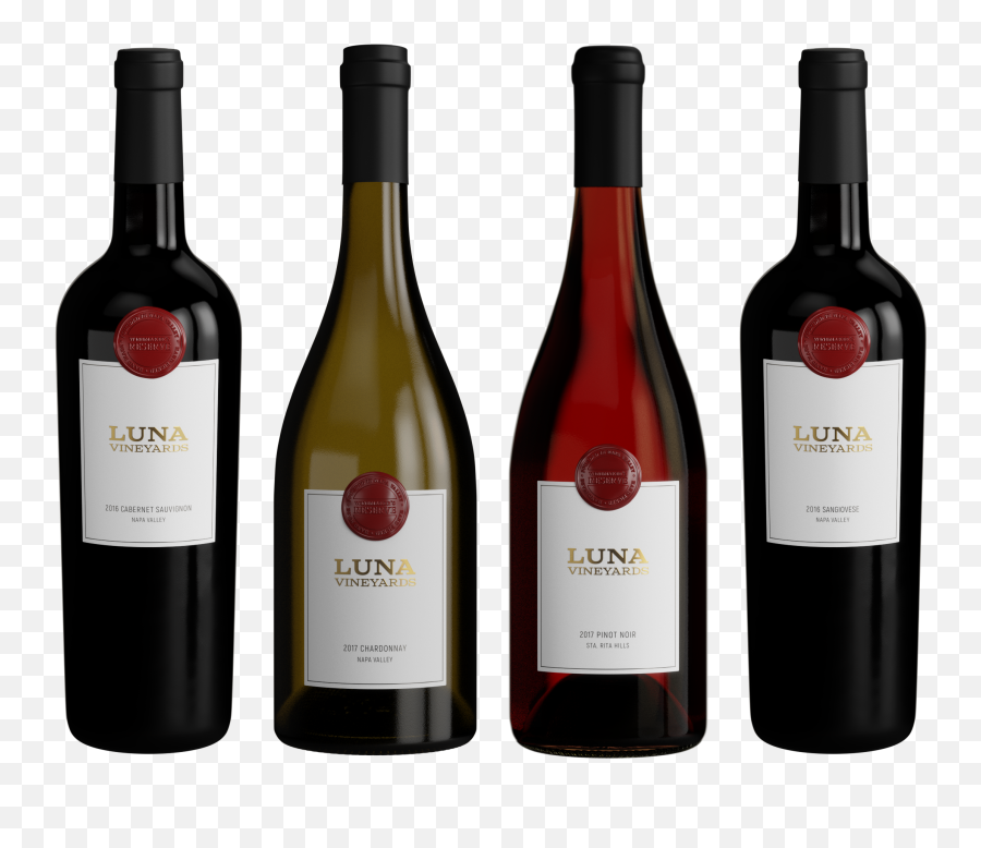 Luna Vineyards - Luna California Wine Png,Wine Png