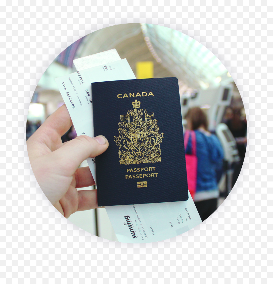 Canada Passport - Global Class Group Girl Holding Canada Passport Png,Passport Png