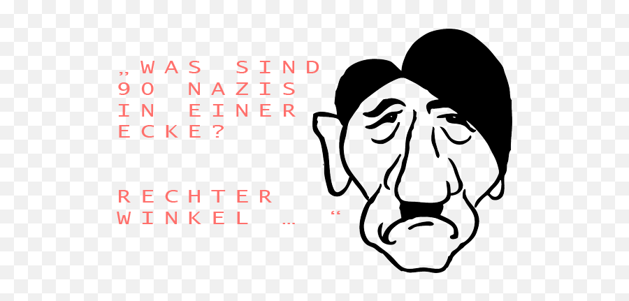 Hitler Witze Die Besten Und Lustigsten Sprüche - Heil Hitler Silhouette Png,Hitler Face Png