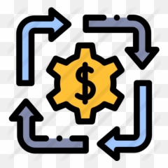 Cash Flow - Free business and finance icons Settings Icon png