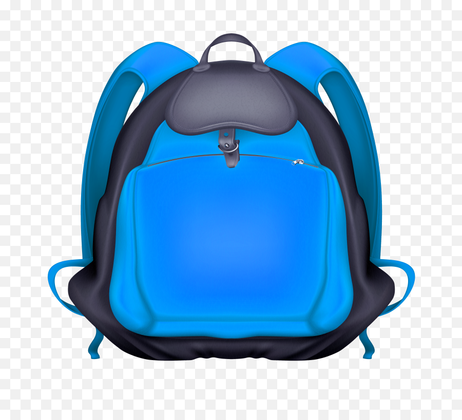 This School Backpack Clip Art Free - Transparent Background Of Backpack Png,School Transparent Background
