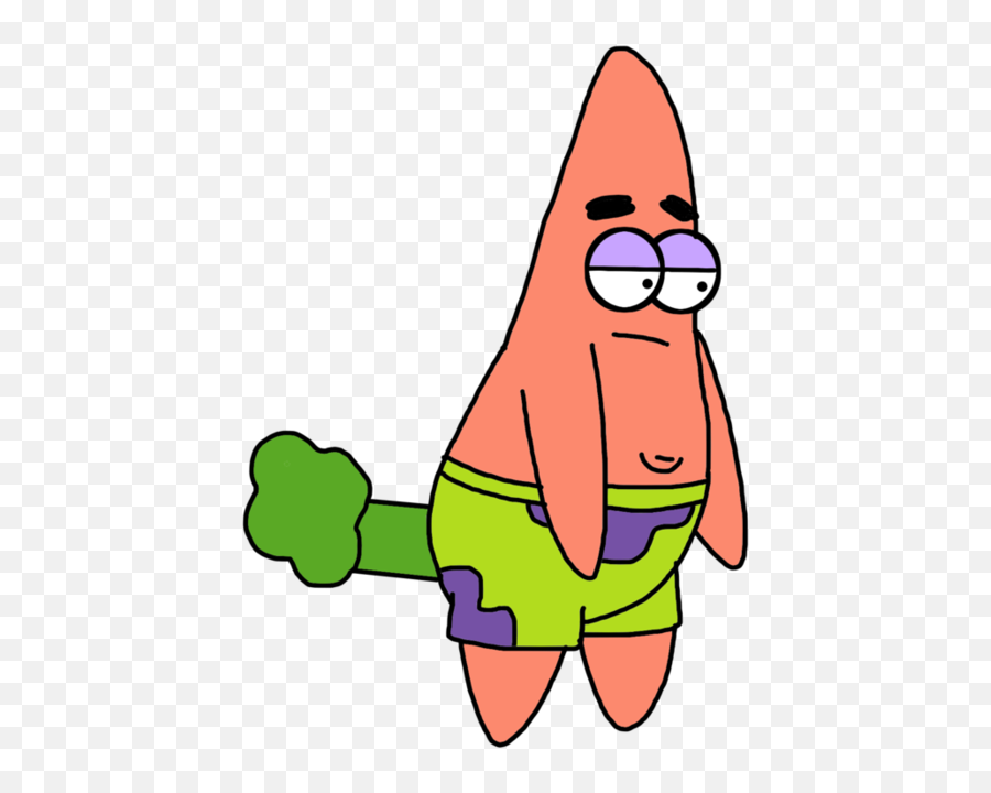 Farting By Marcospower - Patrick Star Png Transparent High Patrick How To Draw Spongebob,Mr Krabs Png