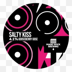 Salty Kiss - Magic Rock Brewing Magic Rock Bourbon Barrel Bearded Lady Png,Salty Png