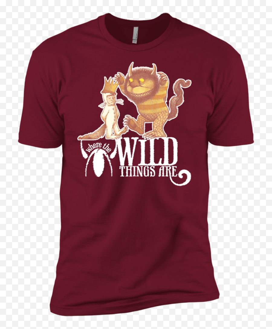 Where The Wild Things Are 1 Nl3600 Premium Short Sleeve T - Shirt Can T Live Without You Shirt Png,Where The Wild Things Are Png