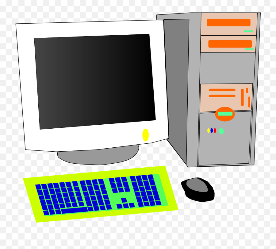 Crtmonitortowerdesktoppersonal - Free Image From Needpixcom Pc Clip Art Png,Crt Tv Png