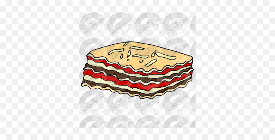 Lasagna Picture For Classroom Therapy Use - Great Lasagna Fruit Cake Png,Lasagna Png