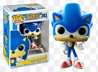 Sonic The Hedgehog With Ring Funko Pop Vinyl Figure - Antioquia La Mas Educada png