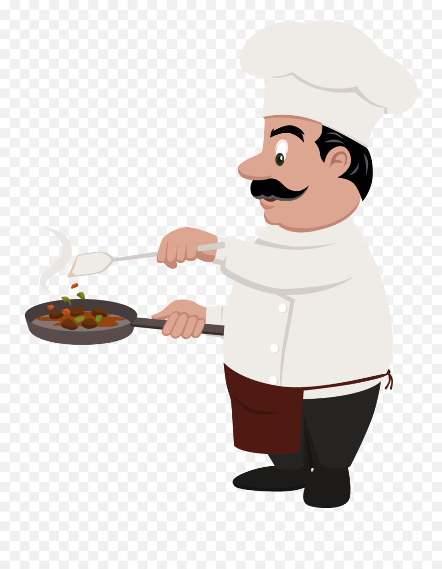 Chef Cooking Euclidean Vector - Cook Cartoon Png 996x1237 Cook Cartoon Images Png,Cook Png