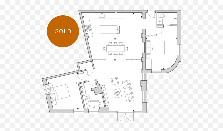 The - Apartments U2014 Bakery Place Floor Plan Png,Apartment Png