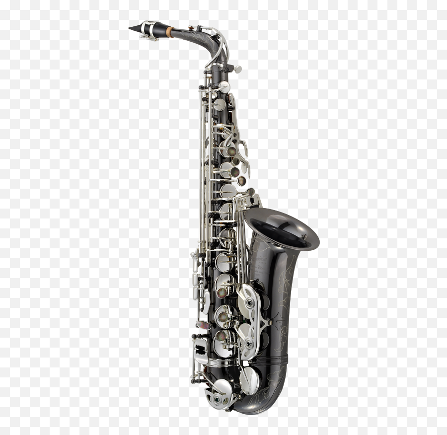 P Mauriat - Black Nickle Alto Saxophone W Silver Keys P Mauriat 500bx Png,Saxophone Transparent
