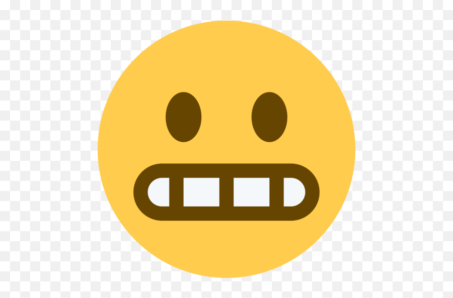 Grimacing Face Emoji - Grimacing Emoji Twitter Png,Grimace Png