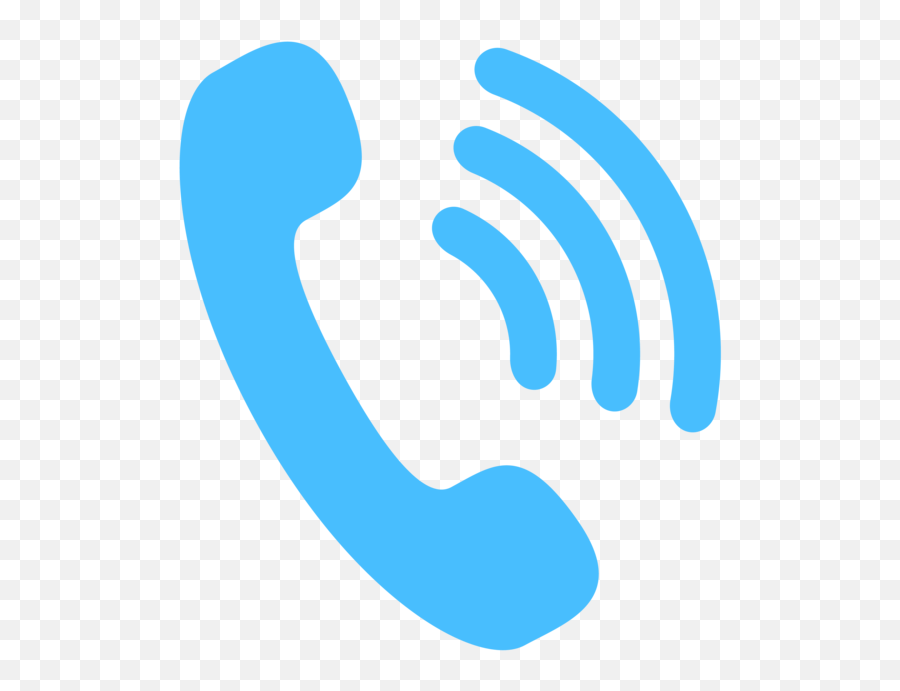 Font Png Images - Telephone,Blue Phone Png