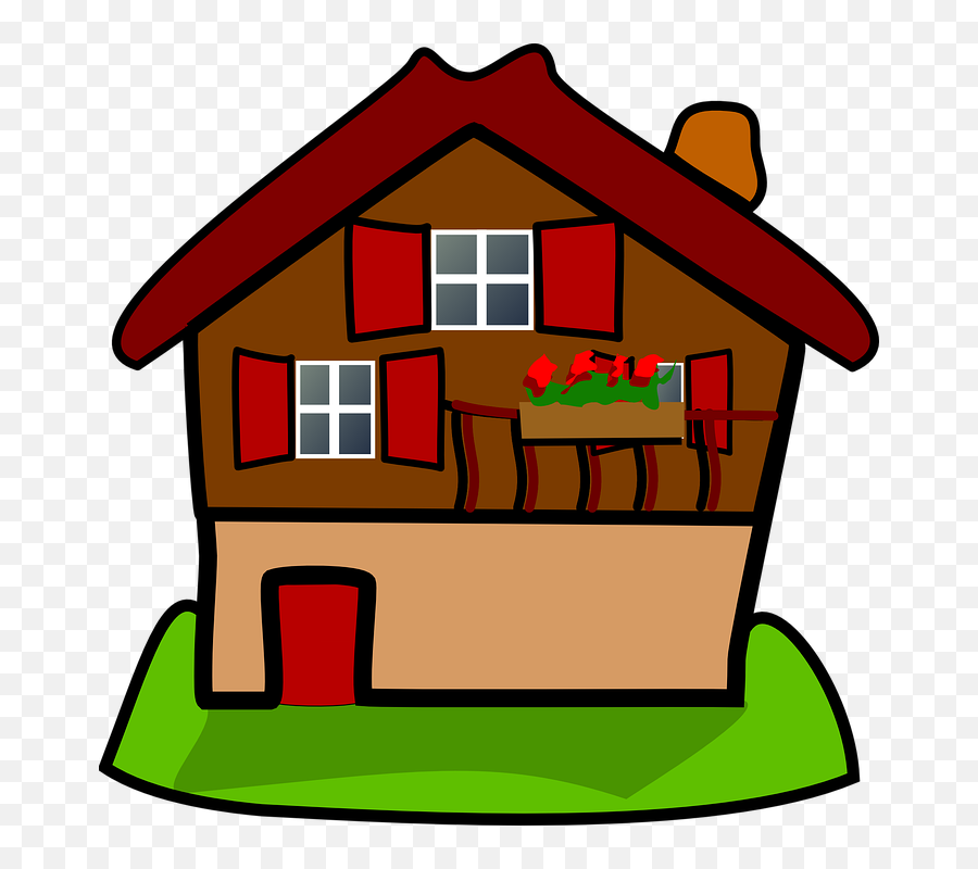Free Cartoon House Transparent - Home Clip Art Png,House Transparent