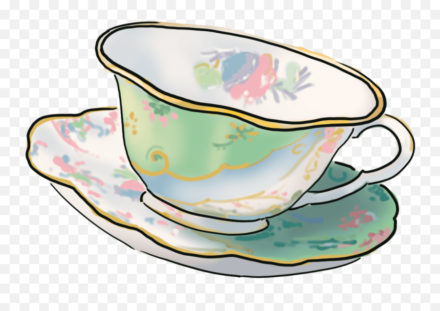 Tea Fit For A Queen - Saucer Png,Tea Cup Transparent Background