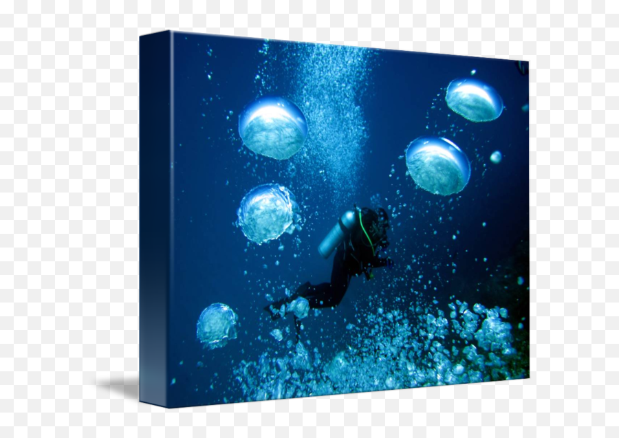 Underwater Bubbles By Mary Jordan - Underwater Bubbles Png,Underwater Bubbles Png