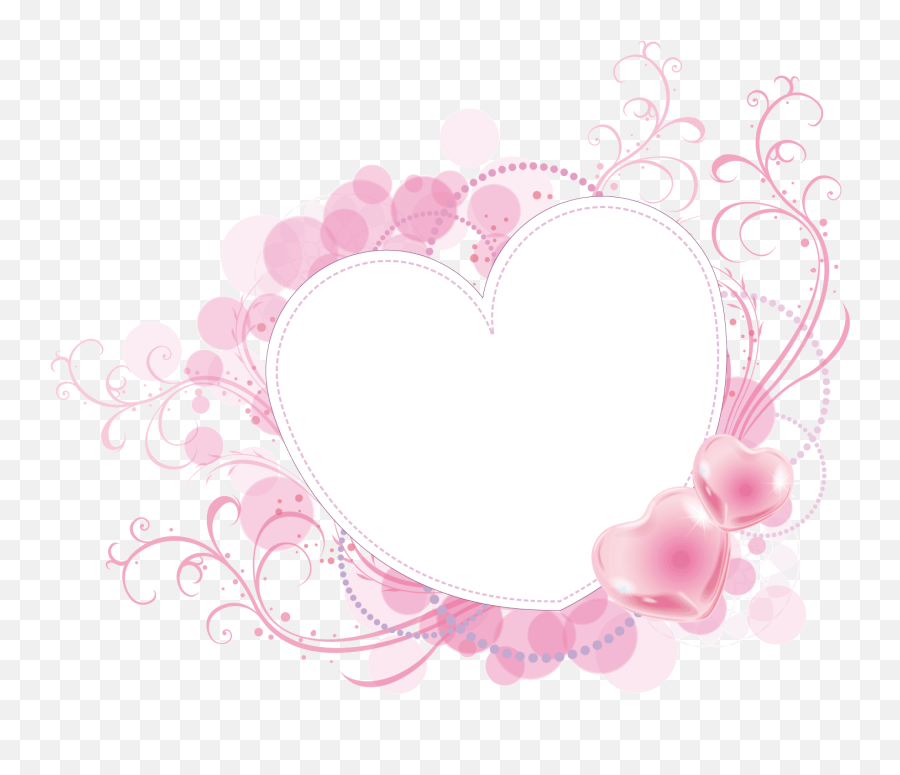 Pink Heart Background - Heart Png,Heart Background Png
