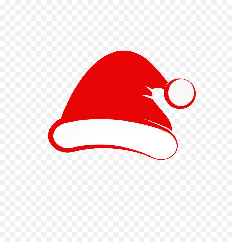 Christmas Santa Hat Clip Art - Vector Santa Hat Png,Christmas Hat Png