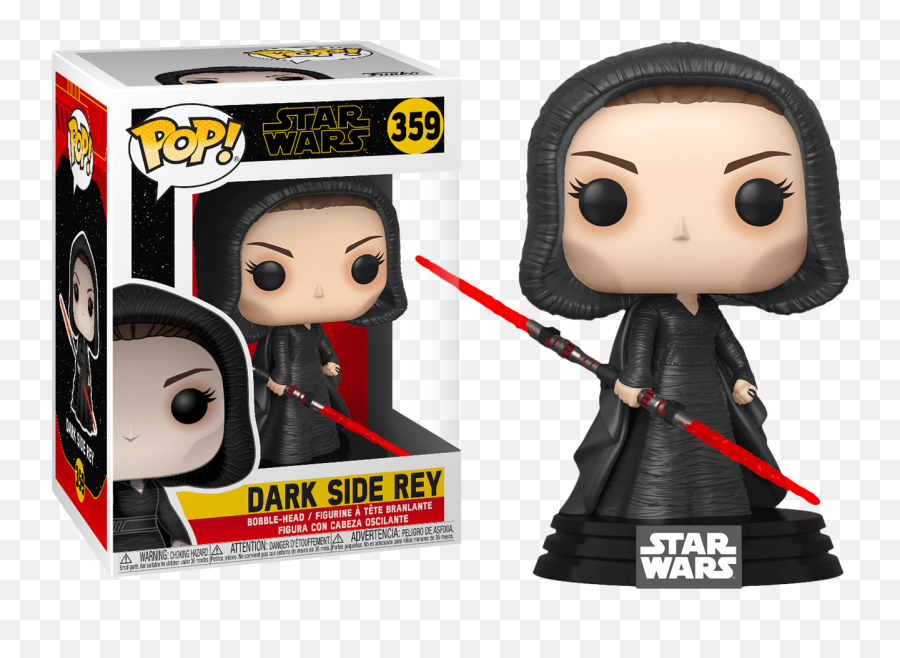 Dark Side Rey Pop - Funko Pop Star Wars Rise Of Skywalker Dark Rey Png,Rey Star Wars Png