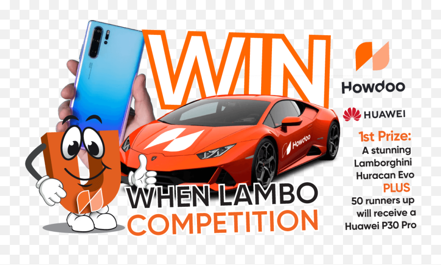 Win A Lambo Competition - Smartphone Png,Lambo Png