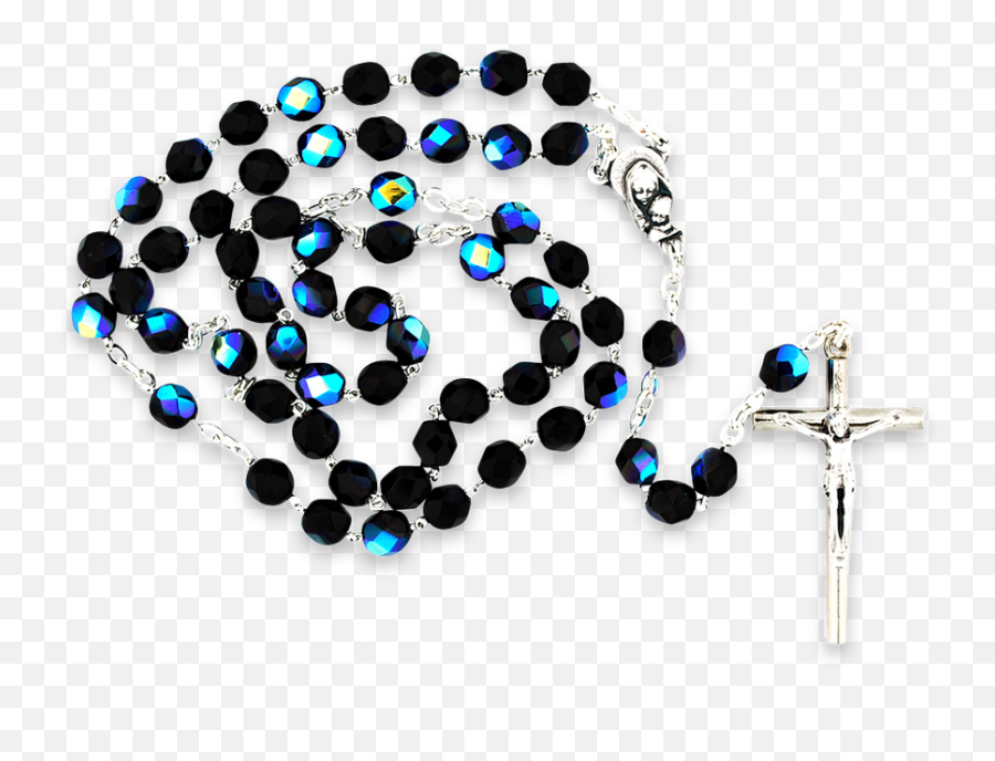 Crystal Aurora Borealis Rosary Beads - Bead Png,Aurora Borealis Png