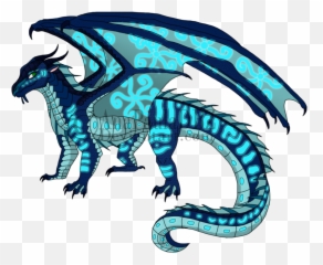 Seawing Dragon Wings Of Fire Clipart - Fanart Seawing Wings Of Fire Png,Wings Of Fire Logo